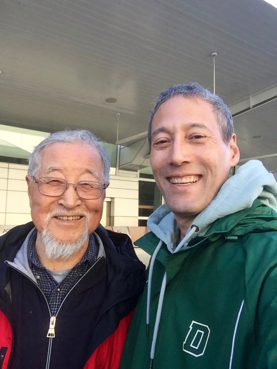 David Kang and his father, Sang-Wook Kang.